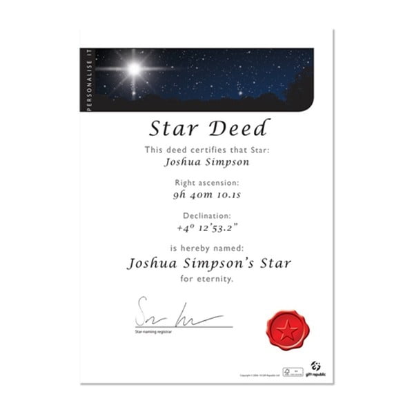 Star, ajándékozz csillagot! ajándékcsomag - Gift Republic-image-2