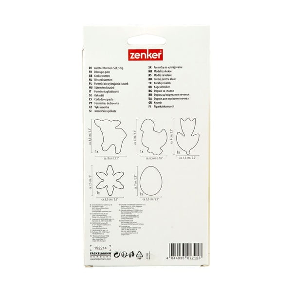 Spring 5 db-os húsvéti kiszúró készlet - Zenker-image-2