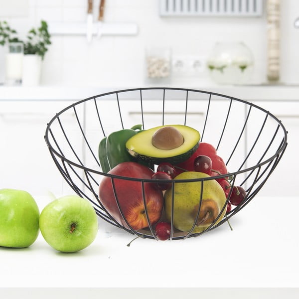 Rozsdamentes acél gyümölcsös kosár Radka – Orion-image-1