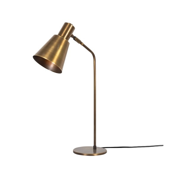 Bronzszínű asztali lámpa fém búrával (magasság 50 cm) Sivani – Opviq lights