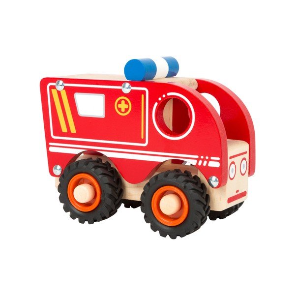 Ambulance fa játék mentőautó - Legler-image-1