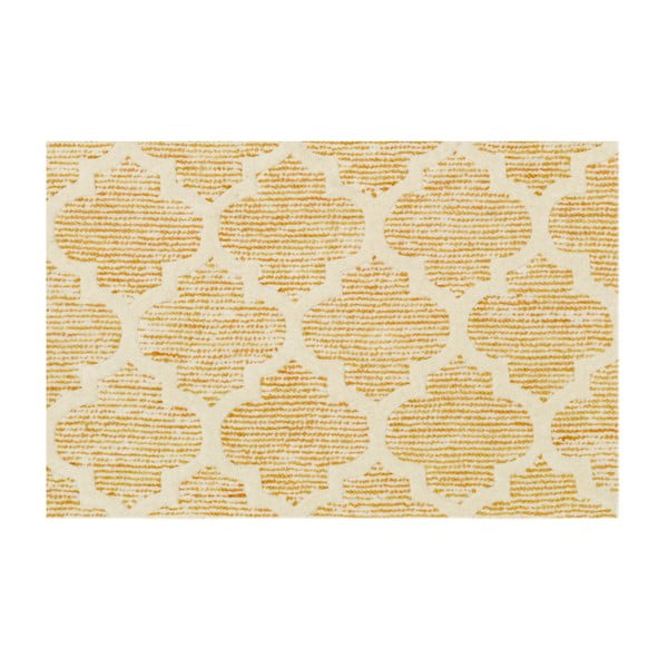 Diamond kézzel készített sárga szőnyeg, 183 x 122 cm - Bakero-image-2