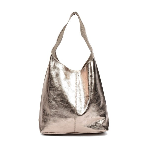 Lucia aranyszínű bőr válltáska - Sofia Cardoni-image-1