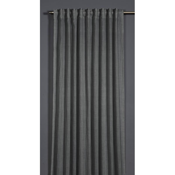 Sötétszürke függöny 135x245 cm Etamine – Sehlbach