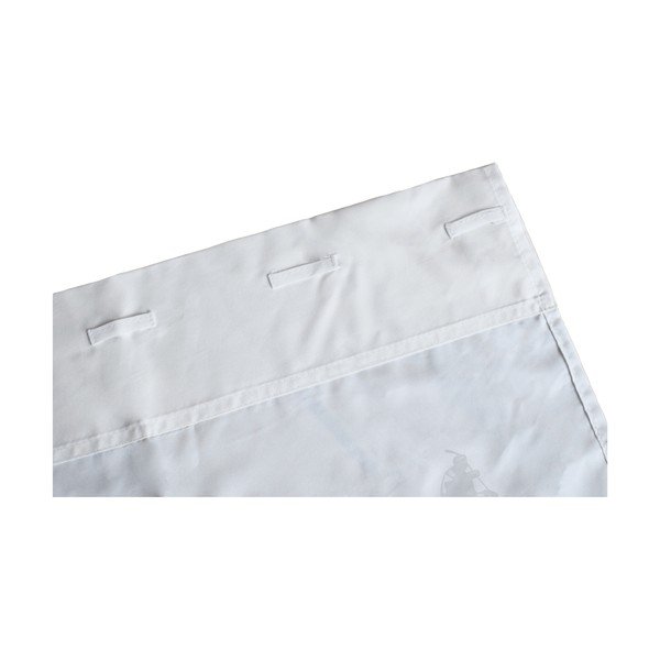 Fehér pamut-szatén gyerek függöny 110x250 cm Ice Hockey – Butter Kings-image-2