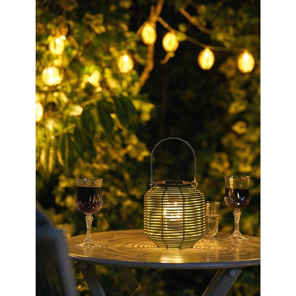 Napelemes LED asztali-hordozható kültéri lámpa ø 15 cm Crewe – House Nordic-image-1