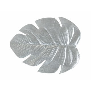 Leaf 6 db-os ezüstszínű poháralátét szett - Villa d'Este