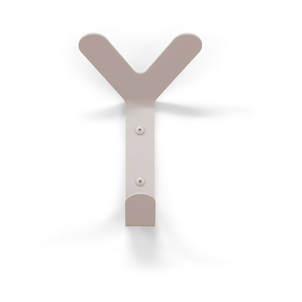 Szürkésbarna fali acél akasztó Frondo – Spinder Design-image-2