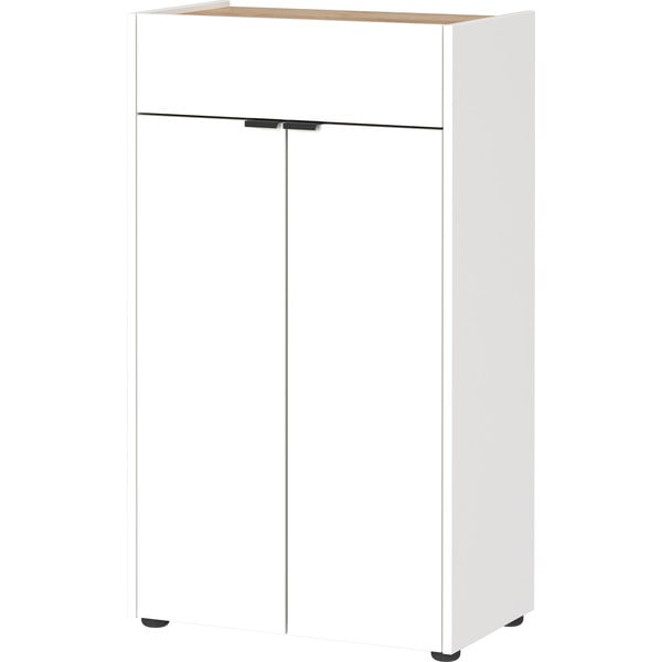 Fehér magas fürdőszoba szekrény 60x98 cm Forano – Germania-image-3