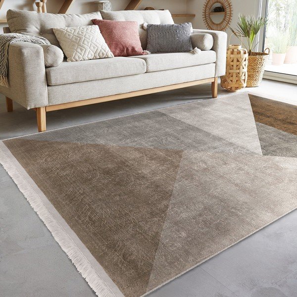 Bézs futószőnyeg 80x200 cm – Mila Home-image-2