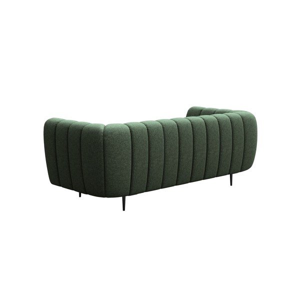Sötétzöld kanapé 210 cm Shel – Ghado-image-3