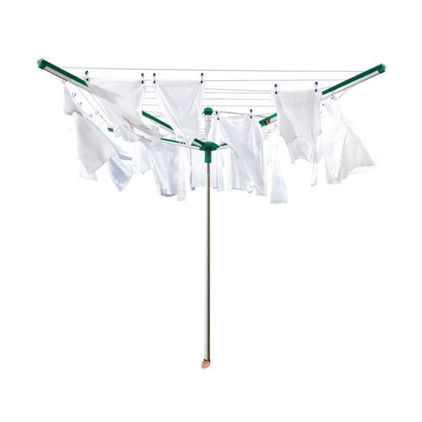 Ezüstszínű kerti ruhaszárító 60 m Linomatic 600 Deluxe Cover – LEIFHEIT-image-4