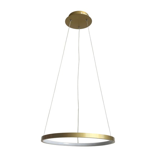 Aranyszínű LED függőlámpa ø 40 cm Lune – Candellux Lighting