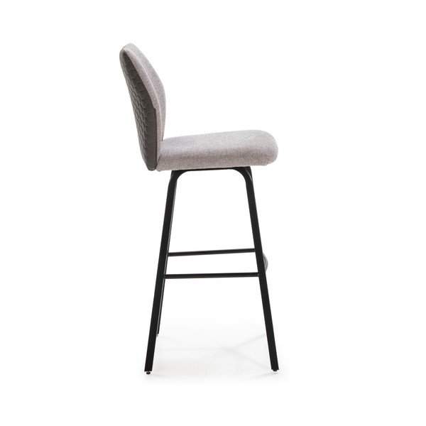 Világosszürke bárszék szett 2 db-os 75 cm Pol – Marckeric-image-3