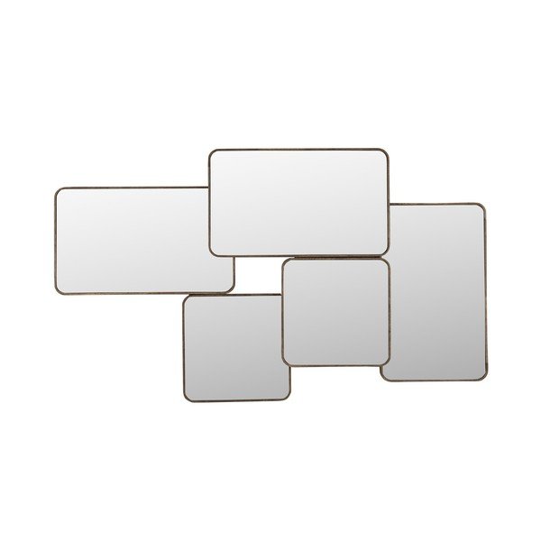 Fali tükör tömörfa kerettel 120x70 cm Cordelia – Dutchbone