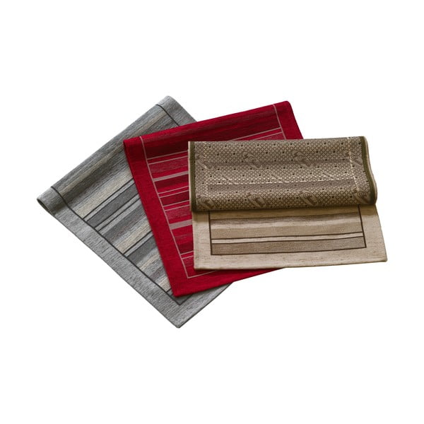 Velour piros futószőnyeg, 55 x 115 cm - Floorita-image-3