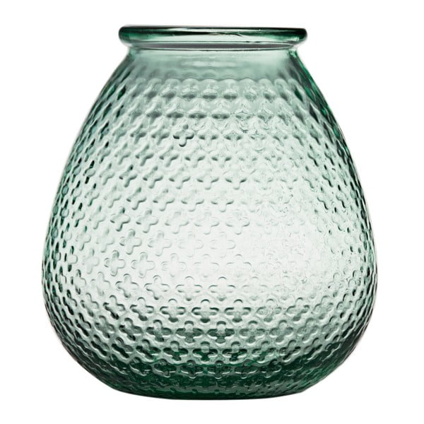 Hurricane újrahasznosított üveg váza, magasság 27 cm - Ego Dekor