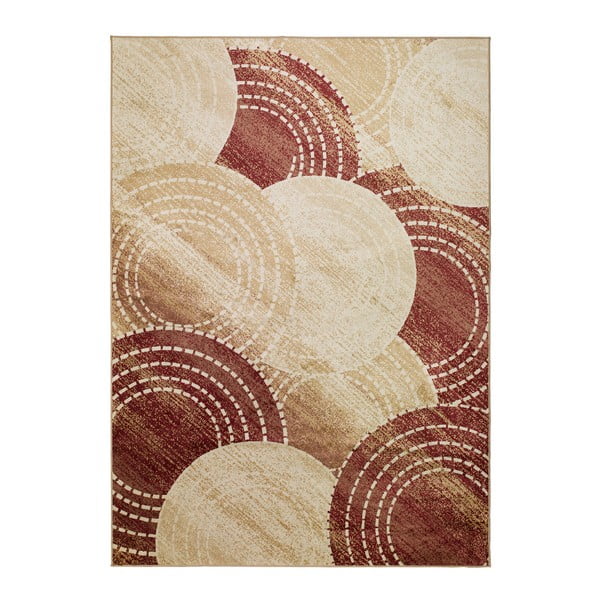 Belga piros-bézs szőnyeg, 160 x 230 cm - Universal