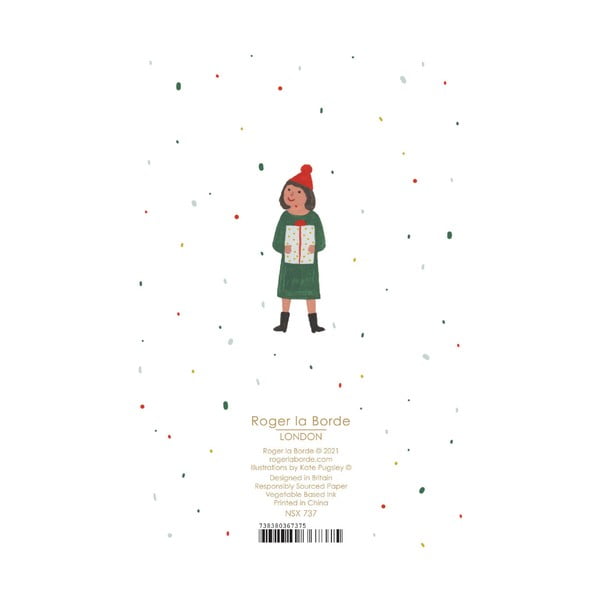 Üdvözlőlap szett 8 db-os karácsonyi mintával Chicago School  – Roger la Borde-image-2