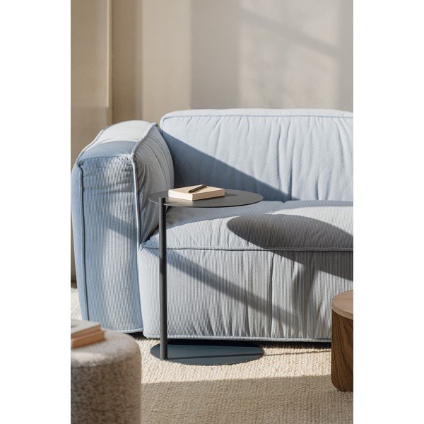 Acél kerek tárolóasztal 41x40 cm Ande – noo.ma-image-1