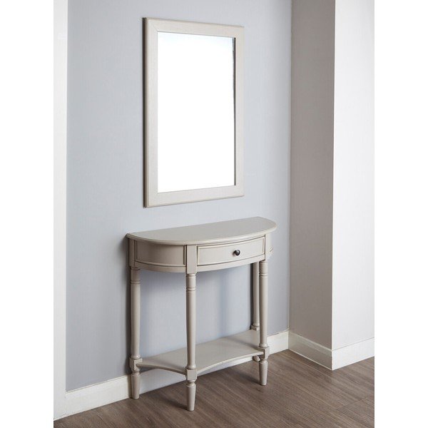 Szürke borovi fenyő konzolasztal 33x81 cm Heritage – Premier Housewares-image-3