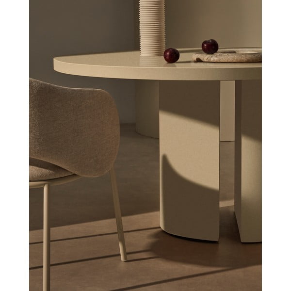 Étkezőasztal ø 150 cm Nealy – Kave Home-image-2