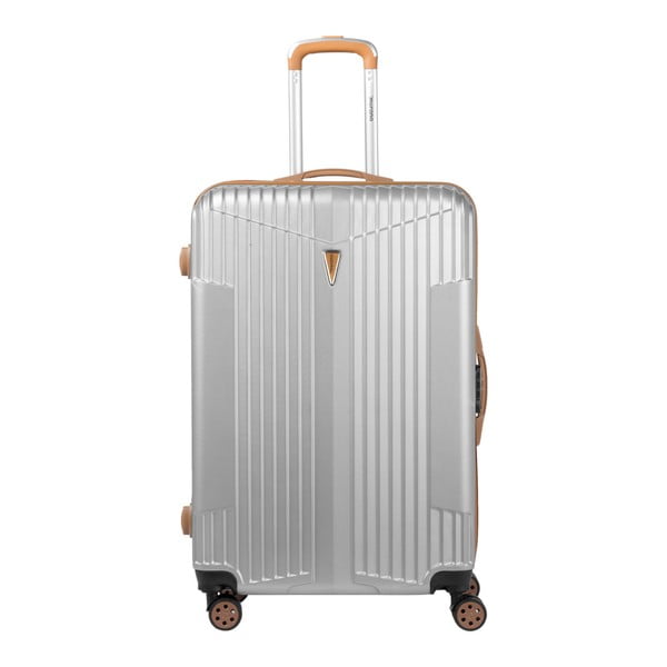 Europa fehér kerekes bőrönd - Murano