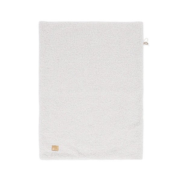Fehér sherpa gyerek takaró 100x77 cm – Meowbaby