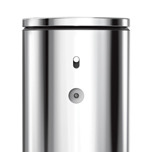 Fényes ezüstszínű automata acél szappanadagoló 266 ml – simplehuman-image-4