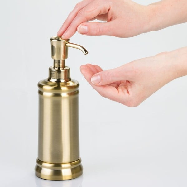 Sutton aranyszínű rozsdamentes acél szappanadagoló - iDesign-image-1