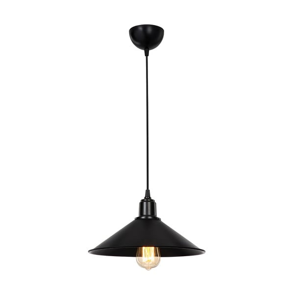 Fekete fém mennyezeti lámpa ø 30 cm – Squid Lighting