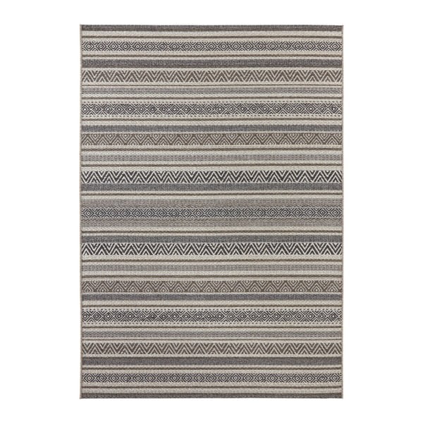 Bloom Rodez barna-szürke kültéri/beltéri szőnyeg, 160 x 230 cm - Elle Decoration