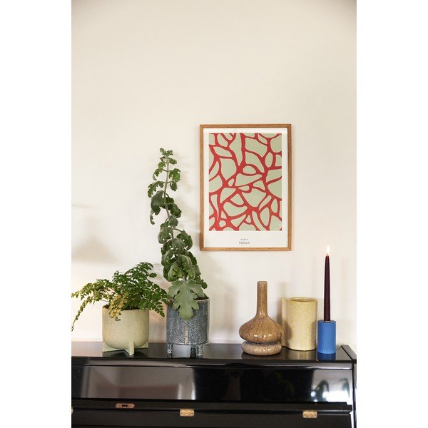 Kerámia kézzel készített kaspó szett 2 db-os ø 19 cm Split – Hübsch-image-3