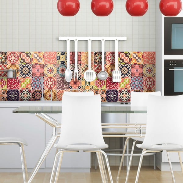 Cement Tiles La Valette 30 db-os falmatrica szett, 10 x 10 cm - Ambiance-image-3