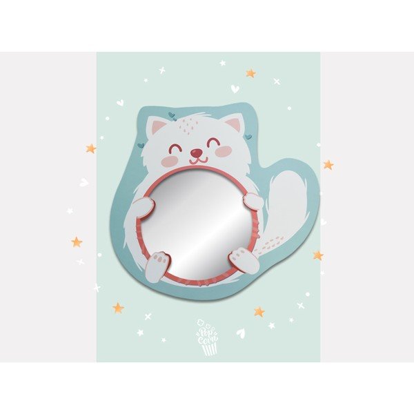 Fali tükör ø 20 cm Kitty – Mioli Decor-image-2