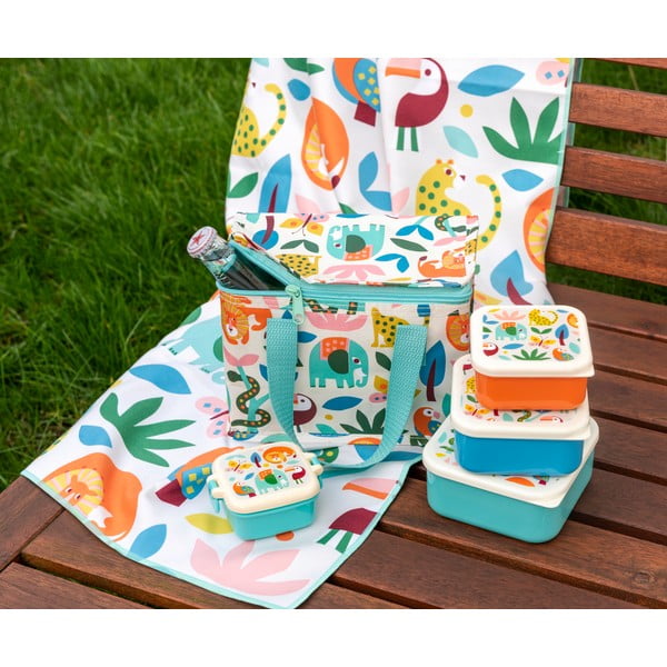 Gyerek uzsonnás doboz szett 3 db-os Wild Wonders – Rex London-image-1