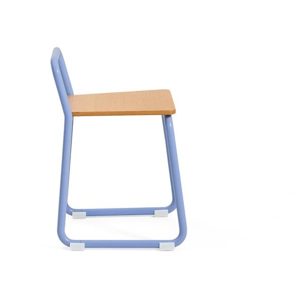 Kék fém gyerek szék Tinn – Kave Home-image-3