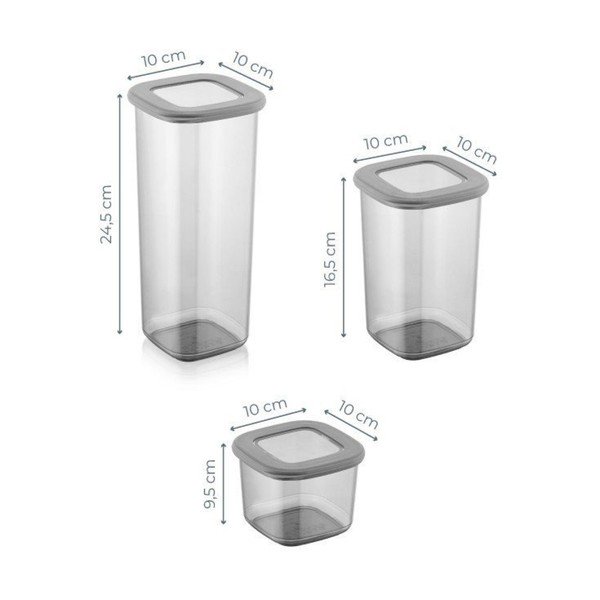 Élelmiszertartó doboz szett 24 db-os Fresco – Hermia-image-2