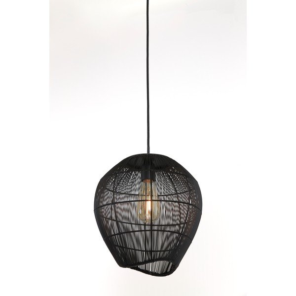 Fekete mennyezeti lámpa ø 28 cm Yumi – Light & Living-image-3