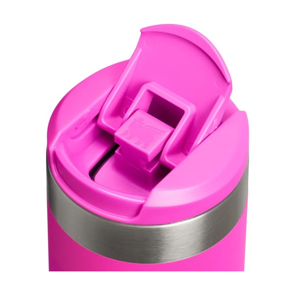 Rózsaszín rozsdamentes acél termobögre 470 ml AeroLight™ Transit Mug Violet Blossom – Stanley-image-2