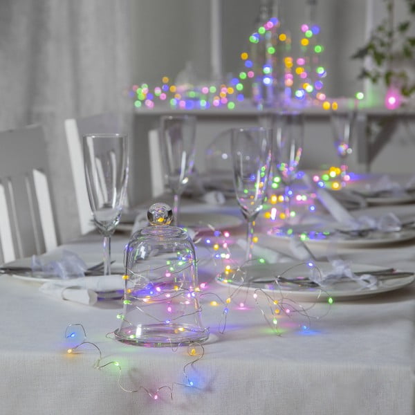 Konnektorhoz csatlakoztatható fényfüzér, izzók száma 100 db, hosszúság 10 m Dew Drop – Star Trading