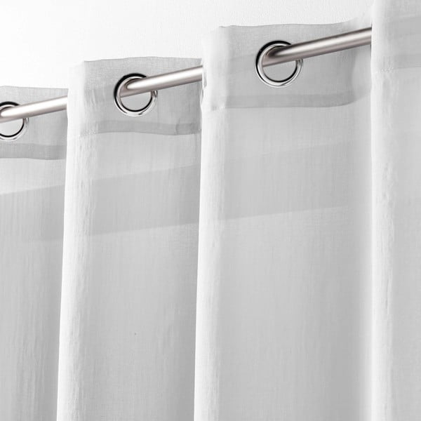 Szürke átlátszó függöny 140x280 cm Telma – douceur d'intérieur-image-1