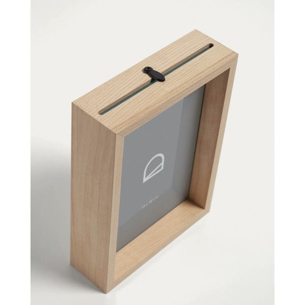 Natúr színű álló képkeret 14,5x19,5 cm Flavina – Kave Home-image-3