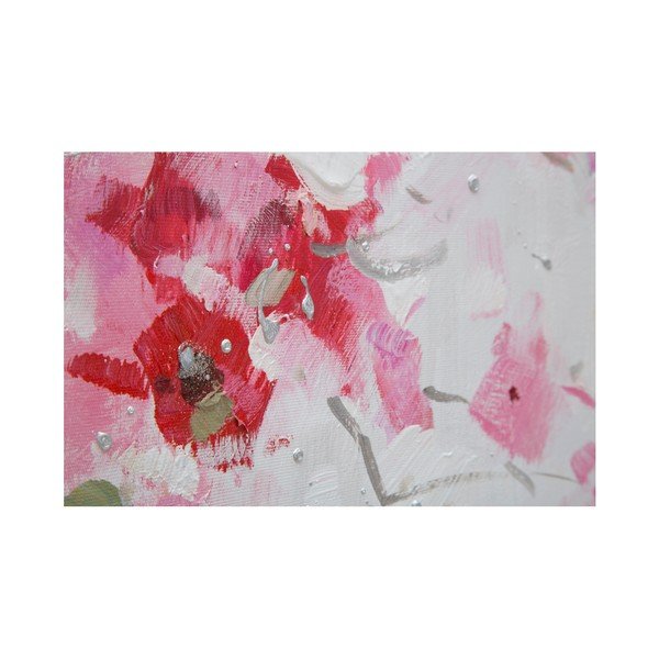 Peach többrészes kézzel festett kép, 180 x 60 cm - Mauro Ferretti-image-2