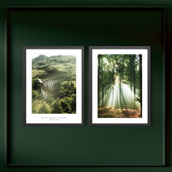 Kép szett 2 db-os 30x40 cm Woods – Styler-image-4