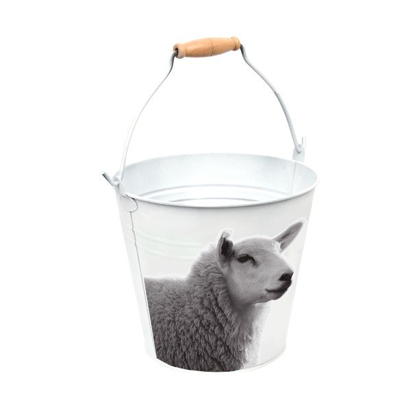 B&W Sheep vödör, magasság 19,9 cm - Esschert Design