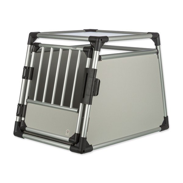 Ezüstszínű állathordozó 65x63 cm Trixie M-L – Plaček Pet Products