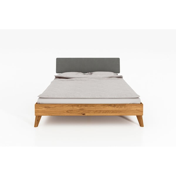 Tölgyfa franciaágy 140x200 cm Greg 3 - The Beds-image-2