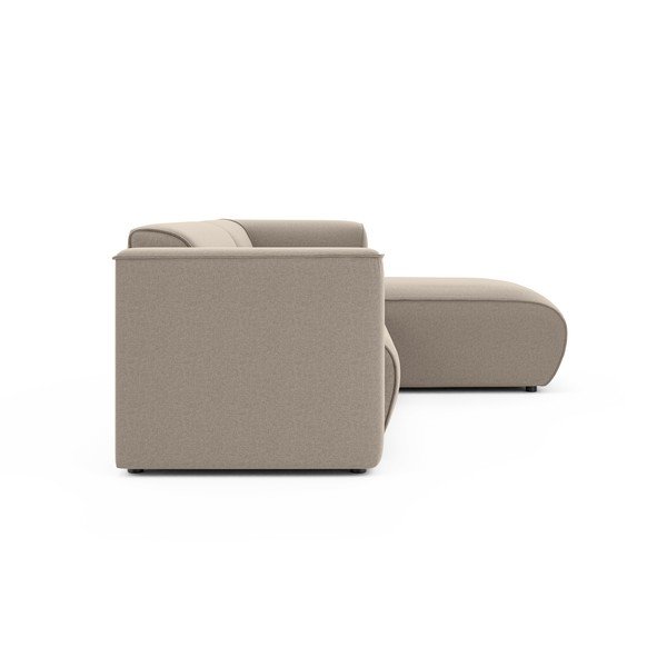 Világosbarna sarokkanapé (jobb oldali-heverő résszel) Merid  – Ropez-image-3
