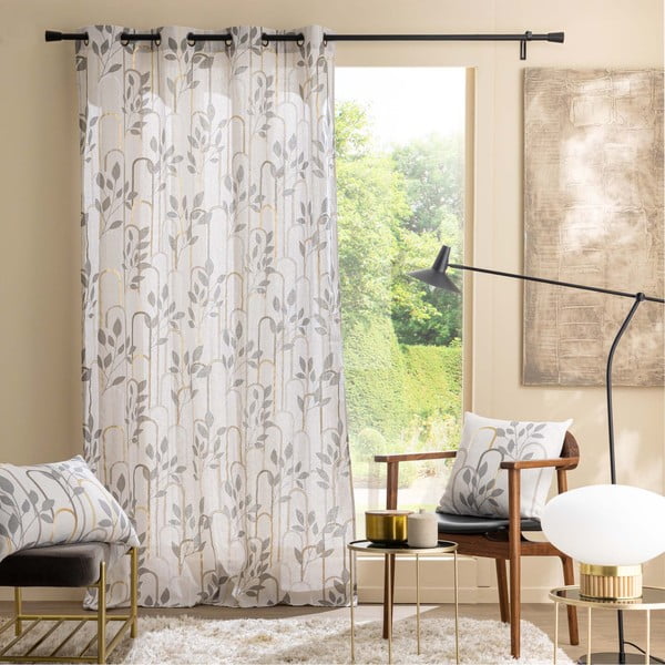 Szürke függöny 140x240 cm Roseris – douceur d'intérieur-image-3